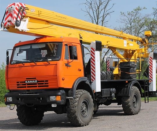 Аренда автовышки в Кызыле и  Республике Тыва